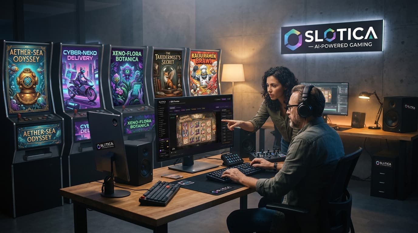 Designers collaborating on a new game