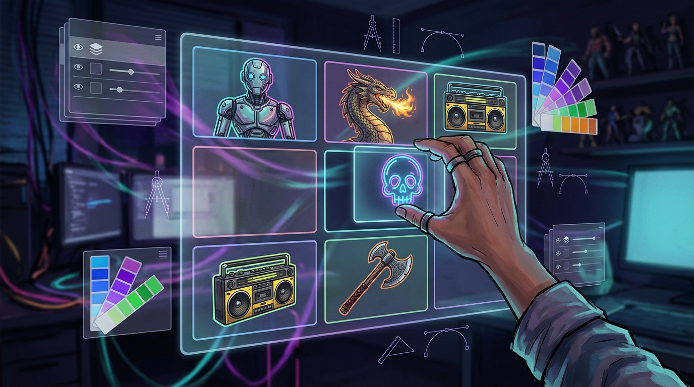 Manual slot game design mode