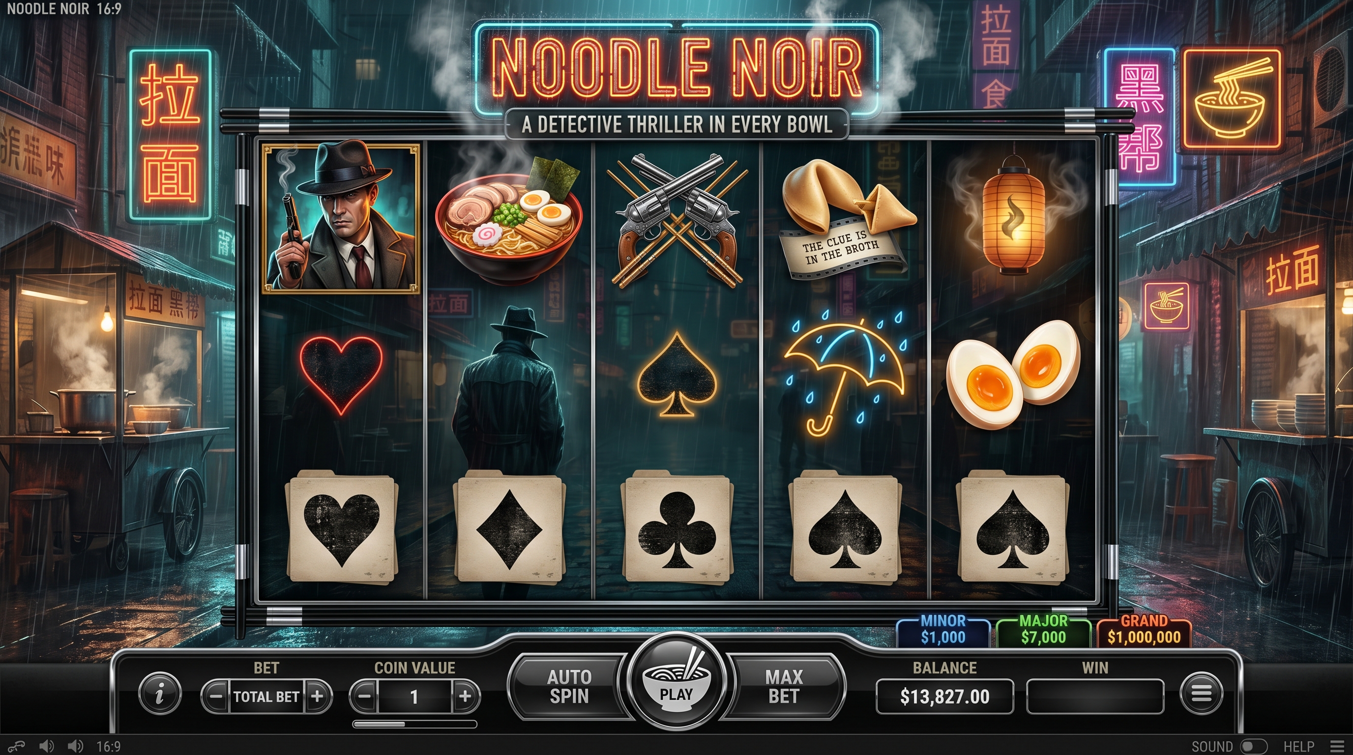 Noodle Noir — Ramen Noir slot game